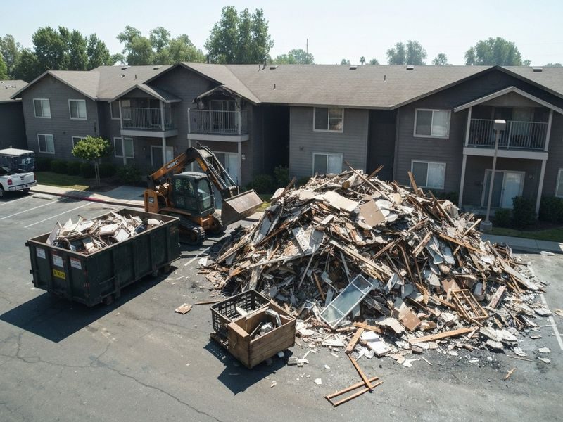 Charred Structural Material Hauling Grayson Ca