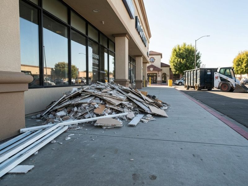 Outdoor Event Setup Debris Modesto Ca