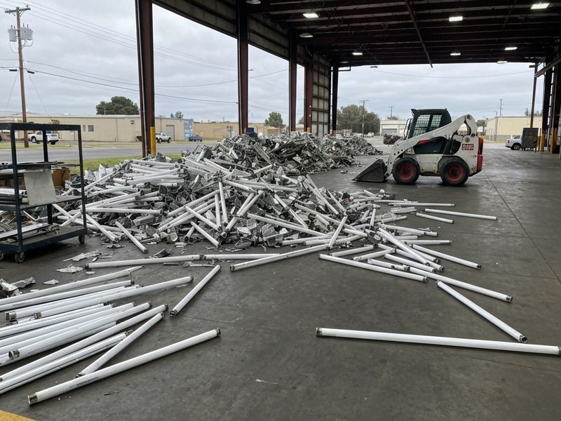 Office Relocation Exterior Debris Modesto Ca
