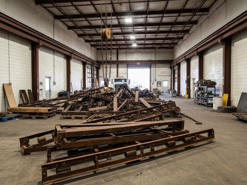 Broken Stock Inventory Debris Modesto Ca
