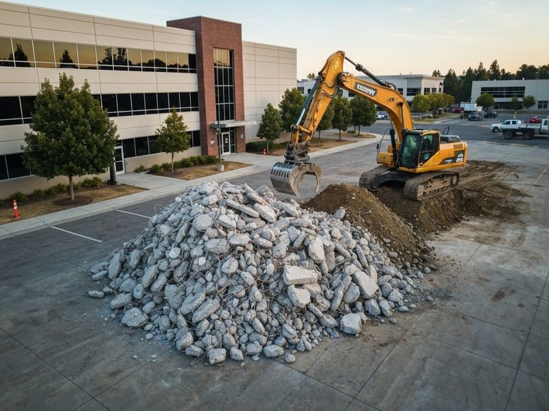 Concrete Masonry Debris Removal Modesto Ca