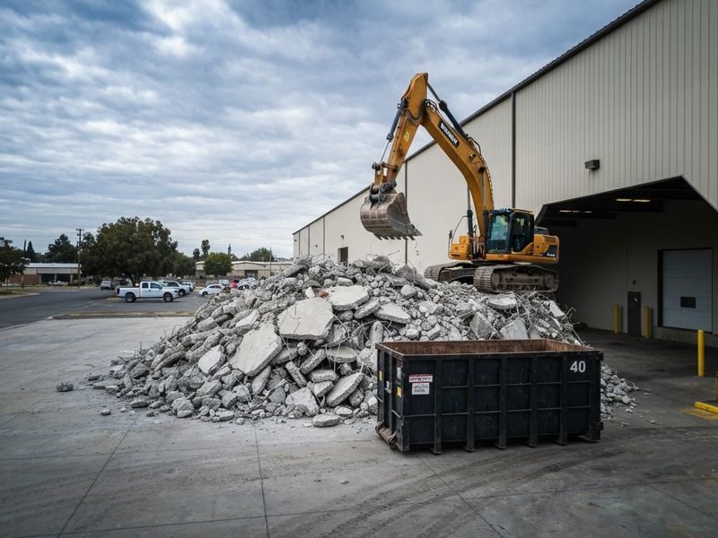 Garage Outbuilding Demolition Debris Modesto Ca