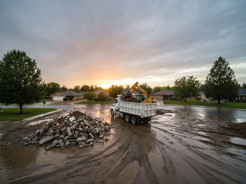 Flood Water Emergency Debris Modesto Ca