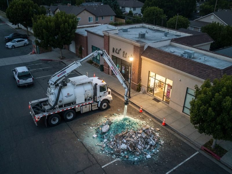 Pre Dawn Site Prep Modesto Ca
