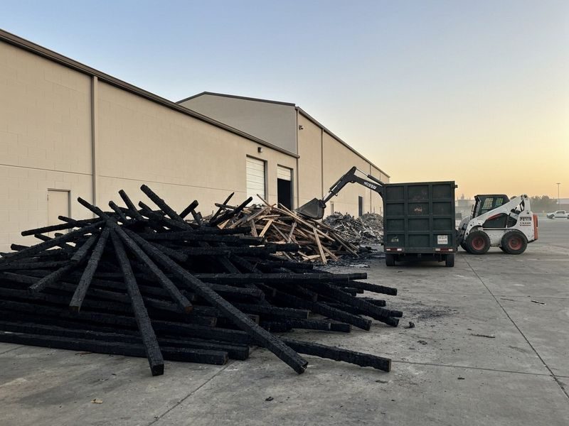 Ash Soot Contaminated Debris Modesto Ca