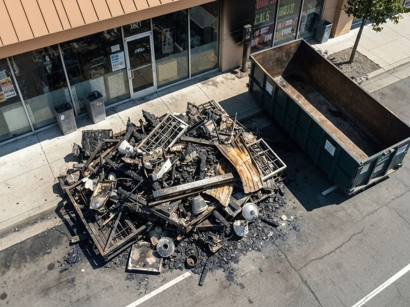 Melted Heat Damaged Material Modesto Ca