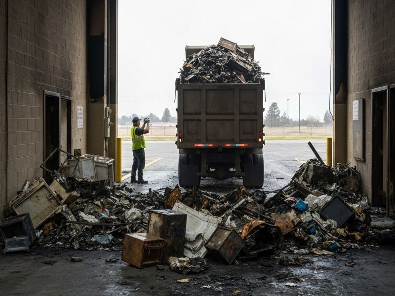 Residential Fire Debris Removal Modesto Ca