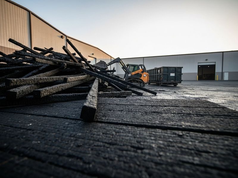 Burnt Floor Joist Rafter Modesto Ca