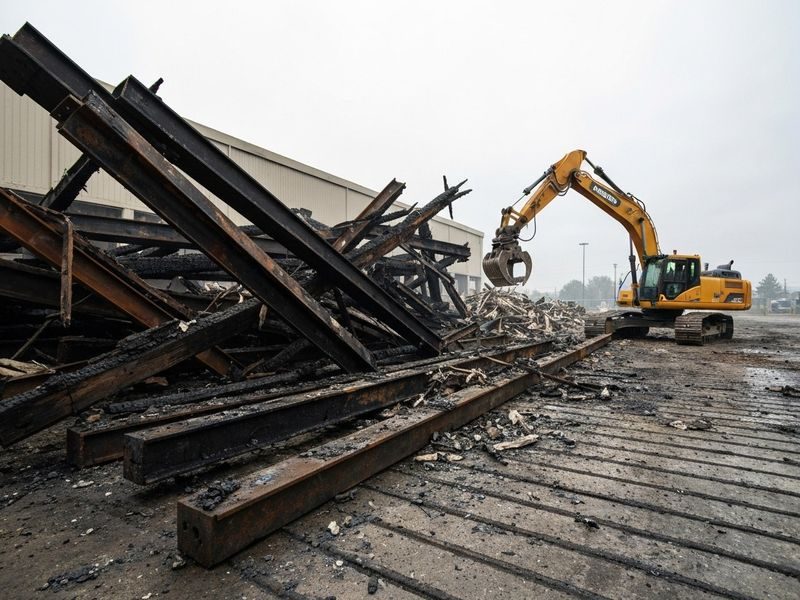 Burnt Header Lintel Hauling Modesto Ca