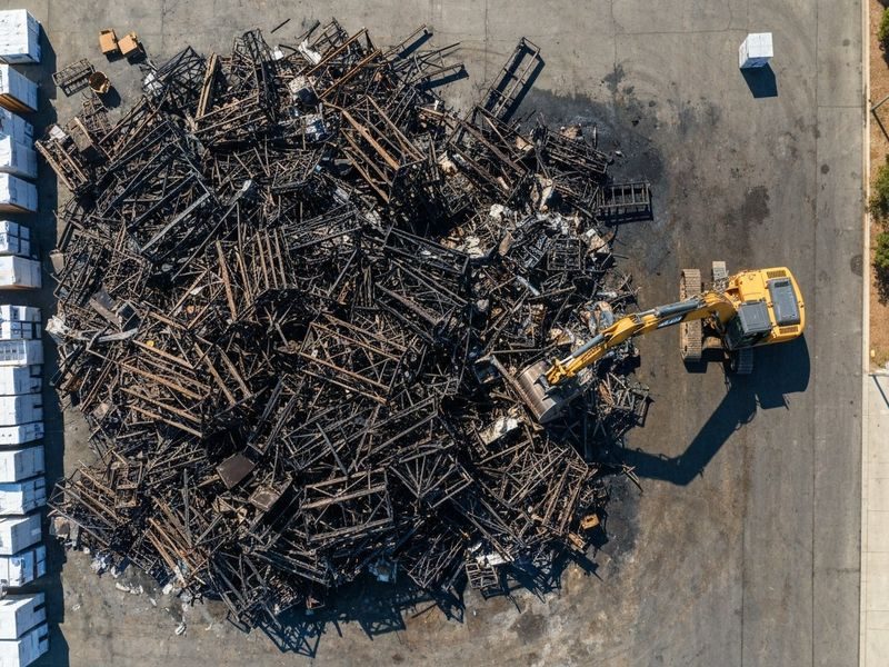 Burnt Commercial Shelving Hauling Modesto Ca