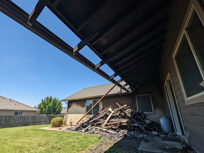 Heat Distorted Window Frame Modesto Ca