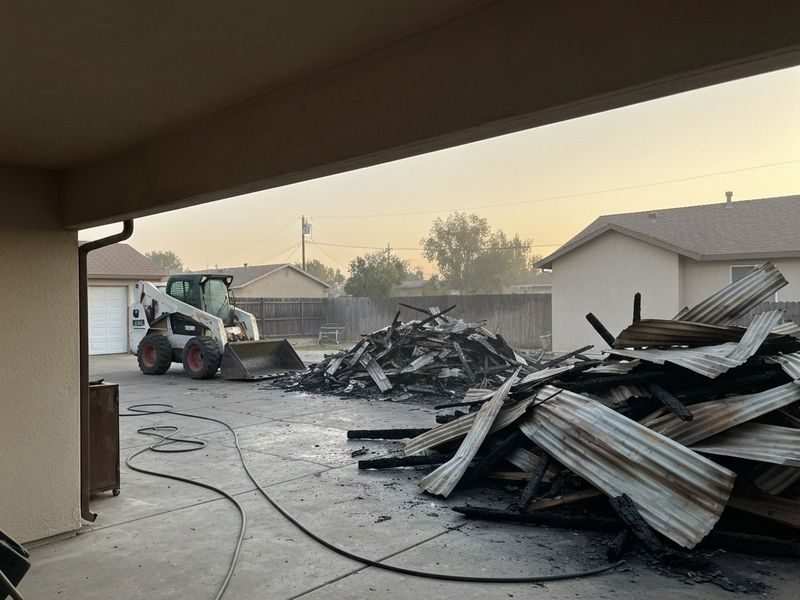 Residential Fire Killed Tree Modesto Ca