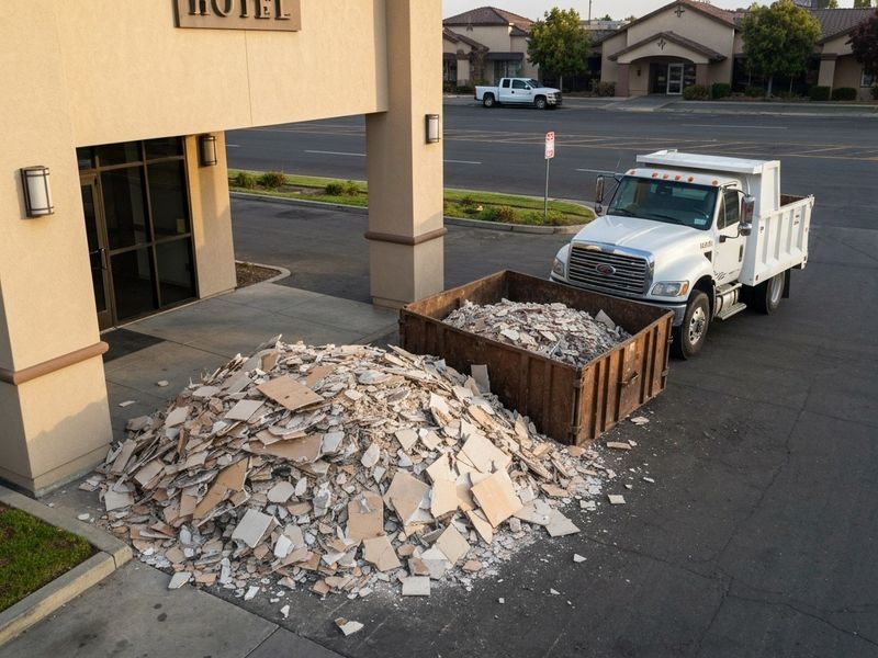 Contaminated Laminate Flooring Hauling Modesto Ca