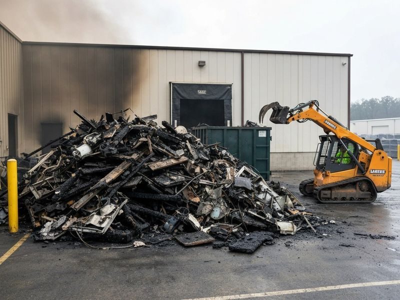 Smoke Damaged Outdoor Inventory Modesto Ca