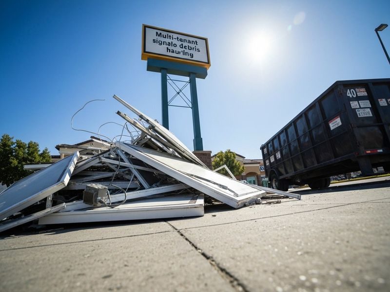 Parking Garage Debris Hauling Modesto Ca
