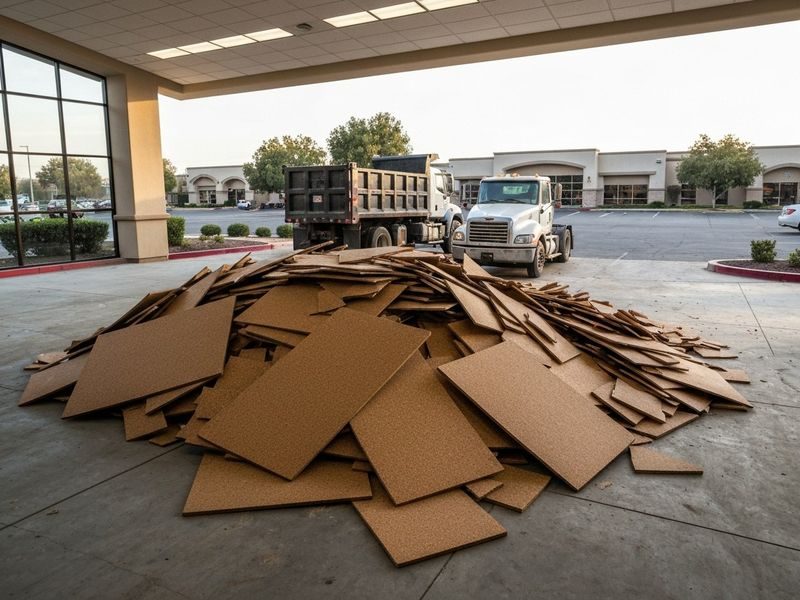 Cut Subfloor Section Hauling Modesto Ca