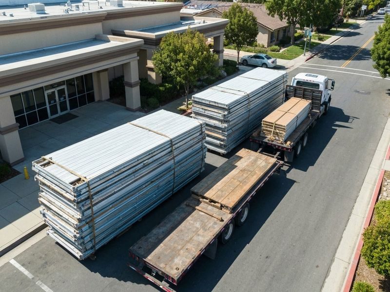 Broken Column Wrap Hauling Modesto Ca