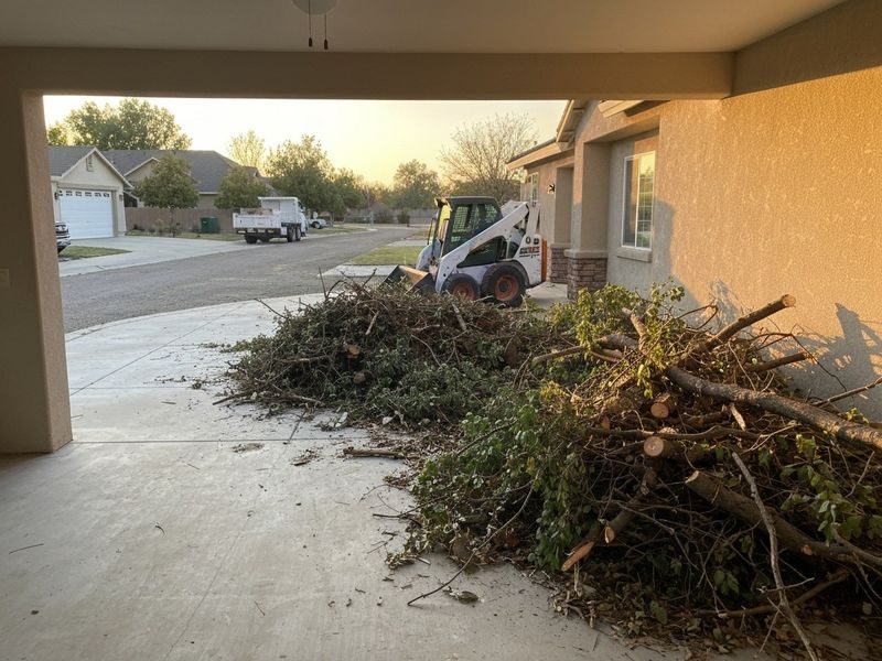 Fallen Tree Wind Damaged Modesto Ca