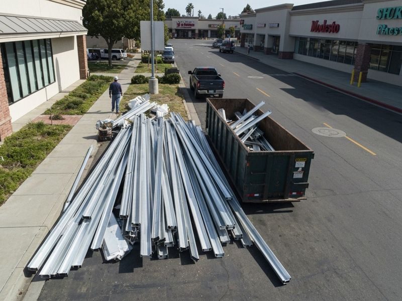 Skylight Roof Window Debris Modesto Ca